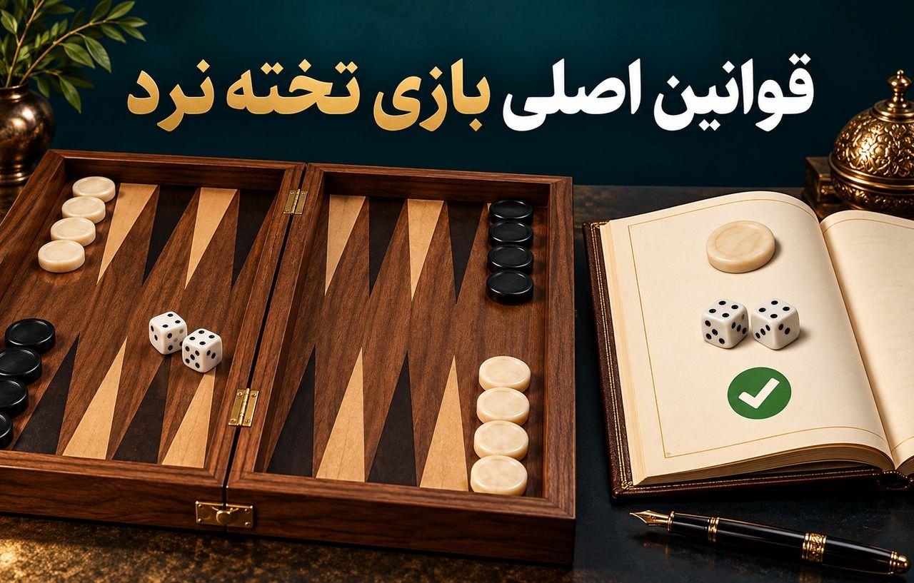 قوانین اصلی بازی تخته نرد